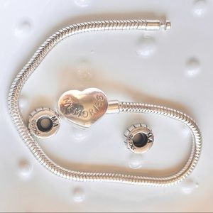 michael anthony sterling silver memories bracelet